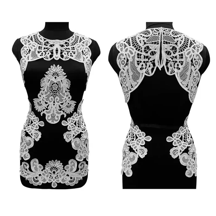 Guipure Lace Appliqué Set