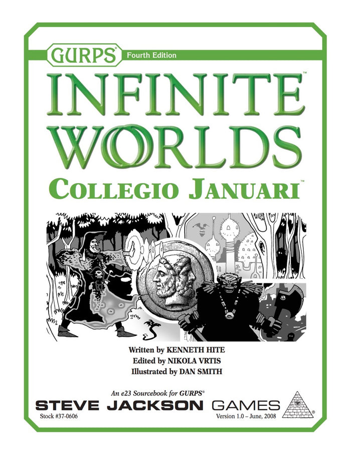 GURPS Infinite Worlds: Collegio Januari