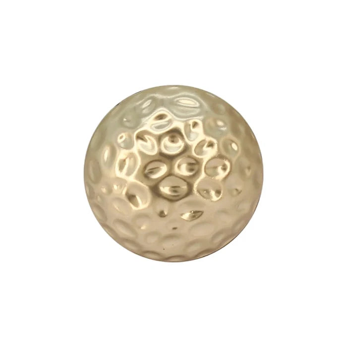 Hammered Design Metal Button |  18mm(28L) & 23mm(36L)