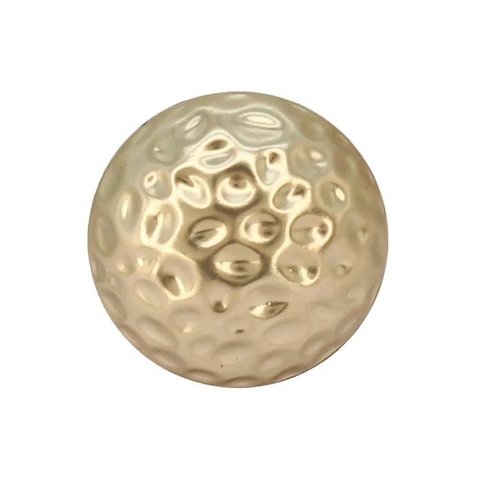 Hammered Design Metal Button |  18mm(28L) & 23mm(36L)