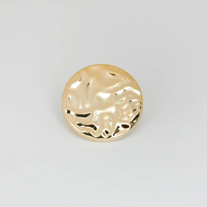 Hammered Gold ABS Plastic Buttons