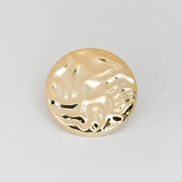 Hammered Gold ABS Plastic Buttons