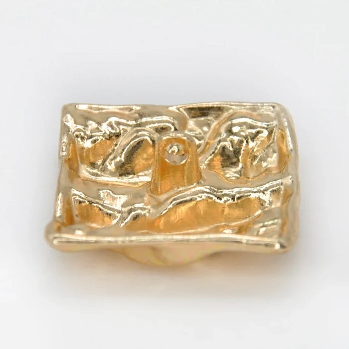 Hammered Style Square Buttons | 28mm(44L)