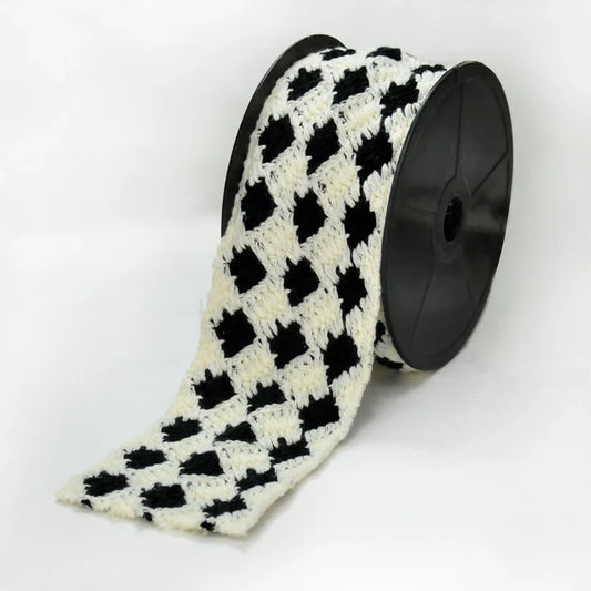 Harlequin Crochet Lace Trim | 2 Meters