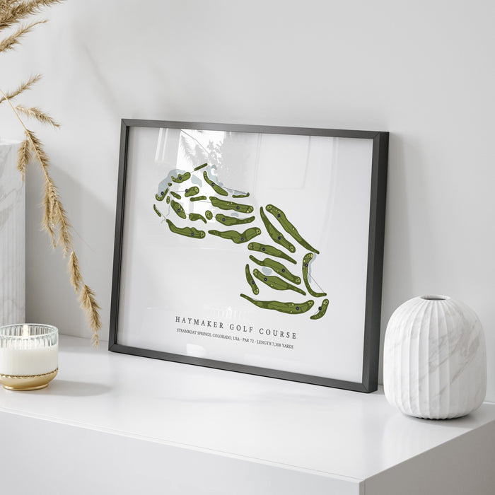 Haymaker Golf Course | Golf Course Map | On Table