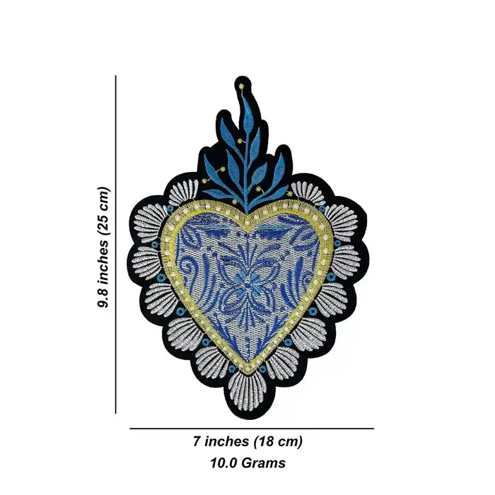 Heart Plant Sew Patch
