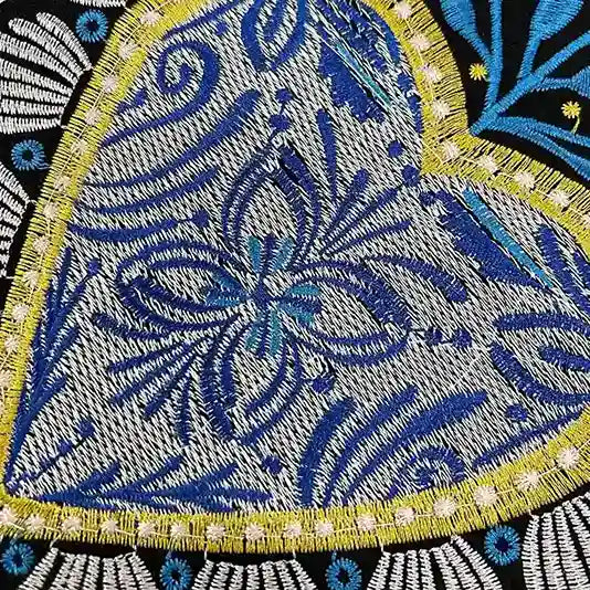 Heart Plant Sew Patch