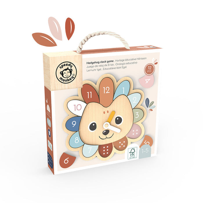 Hedgehog Clock Game - Babies in Bloom