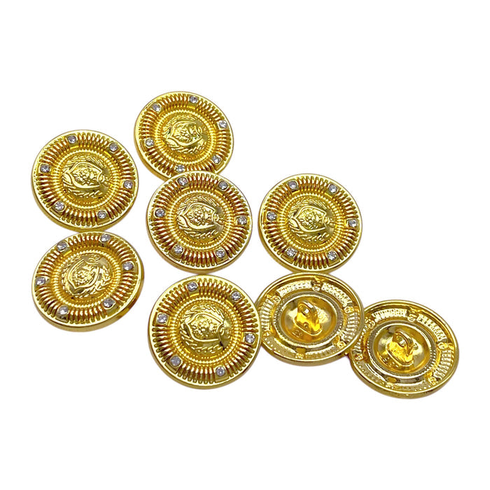Gold / 23mm(36L) / 50 Buttons