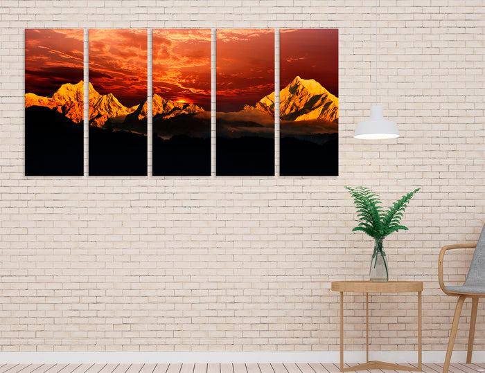 Himalayas Canvas Print #7239