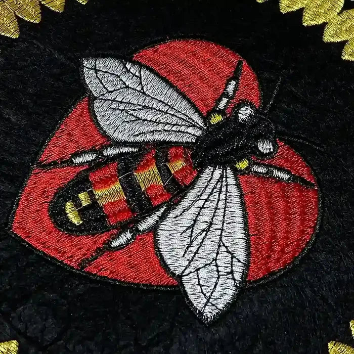 Honey Bee Multicolor Hot-Fix Patch