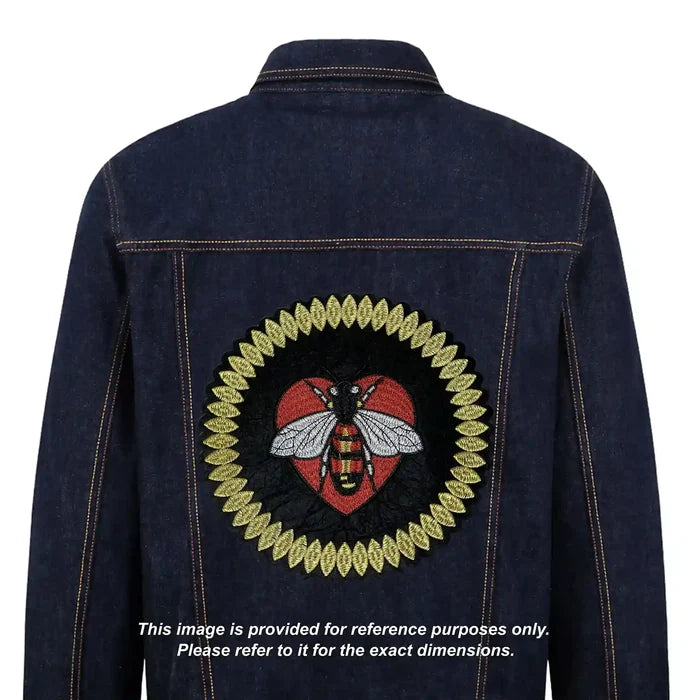 Honey Bee Multicolor Hot-Fix Patch