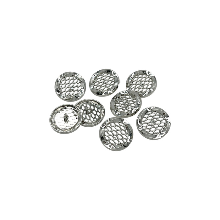 Silver / 15mm(24L) / 50 Buttons