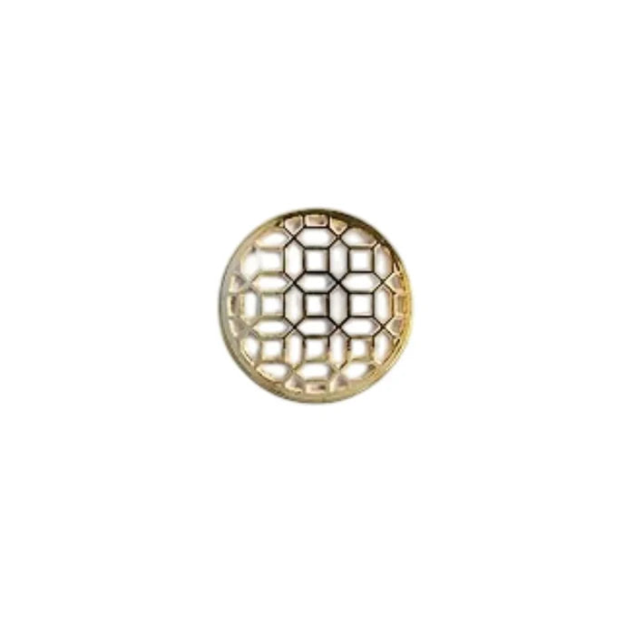 Gold White / 8(Small Buttons) / 18mm(28L)