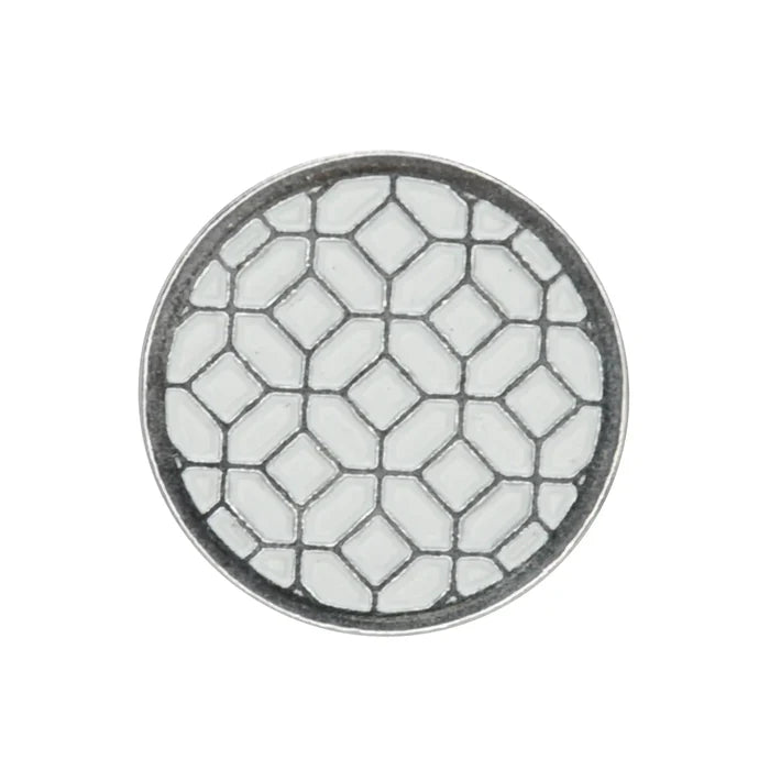 White / 8(Big Buttons) / 21mm(34L)