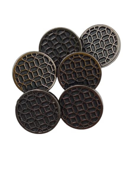 Honeycomb Pattern Buttons