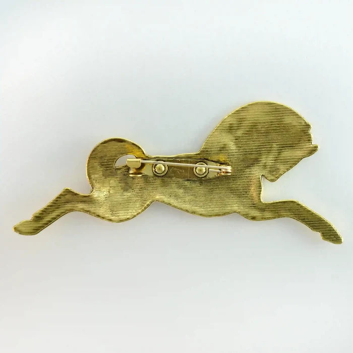 Horse Design Brooch Pin