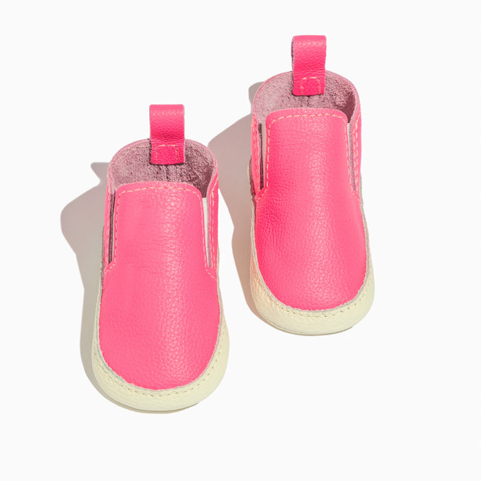 Hot Pink Slip On Baby Shoe - Babies in Bloom