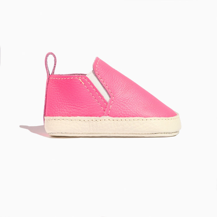 Hot Pink Slip On Baby Shoe - Babies in Bloom