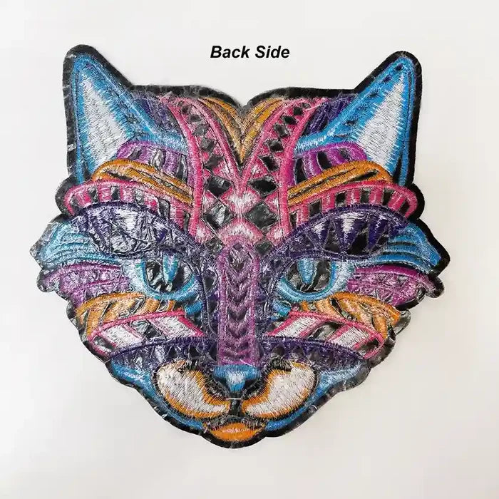 Huichol Inspired Kitty Patch