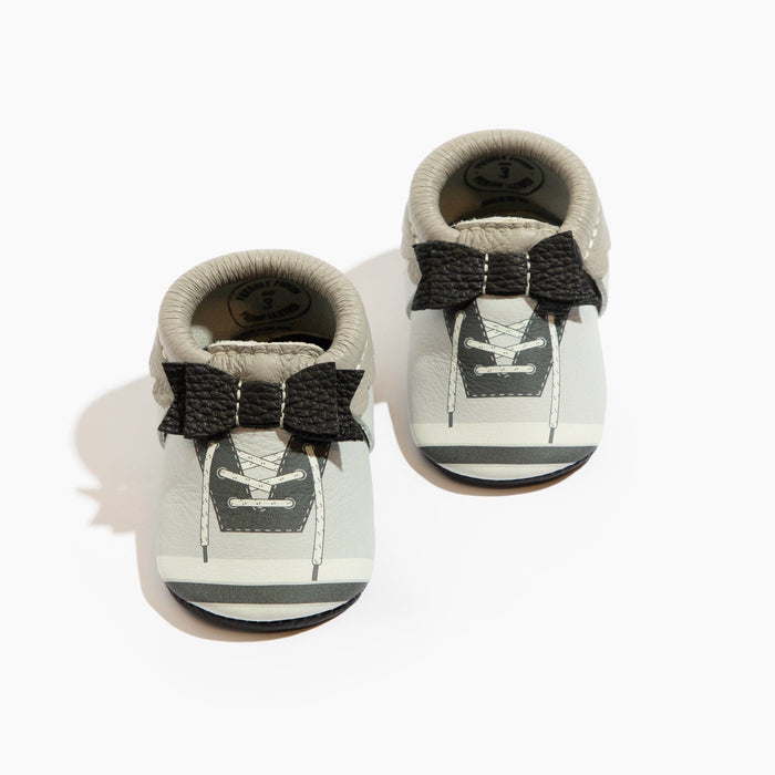 Ice Ice Baby Bow Baby Shoe - Babies in Bloom