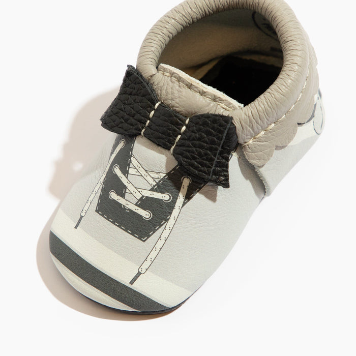 Ice Ice Baby Bow Baby Shoe - Babies in Bloom