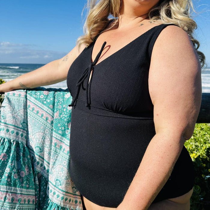 I'll Be Right Here Swimsuit - Black - Snag