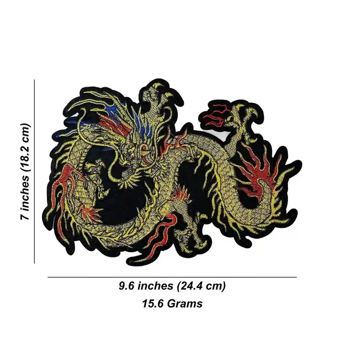 Imperial Chinese Dragon Embroidery | SKU_P-1