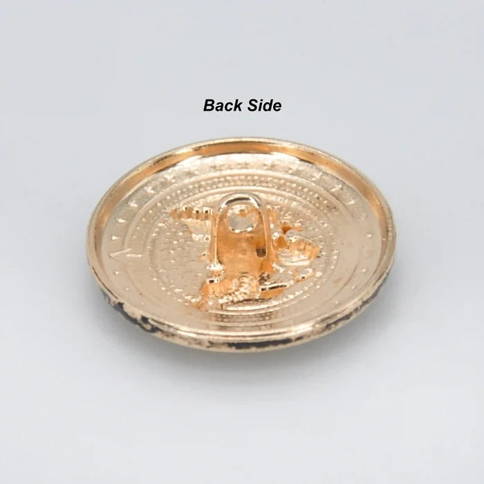 Imperial Eagle Wing Metal Buttons | 18mm(28L) & 23mm(36L)
