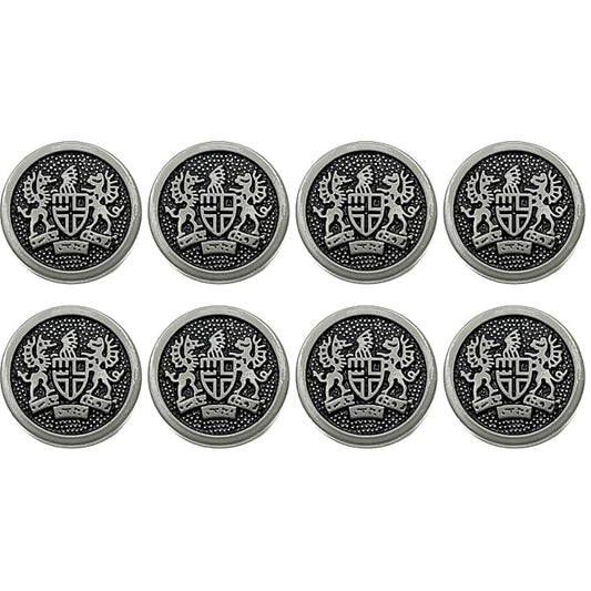 Imperial Icon Design Metal Buttons