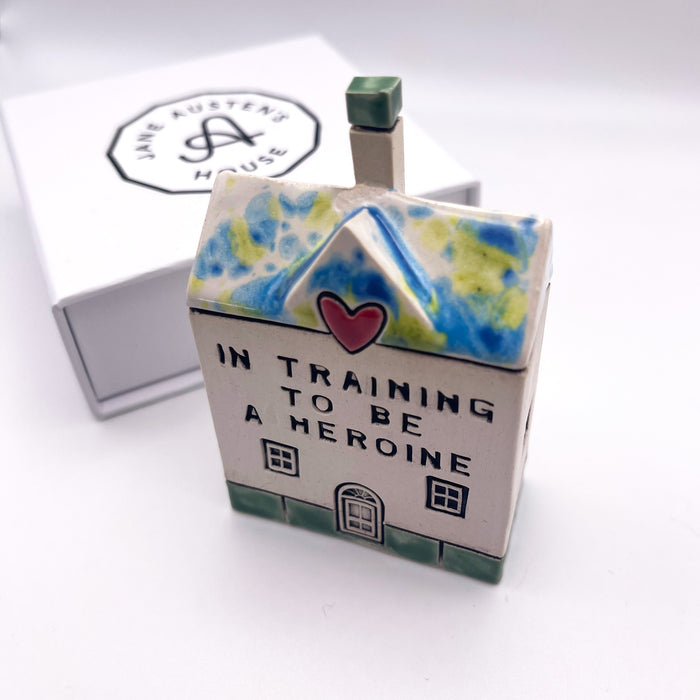 "In training to be a Heroine" Ceramic House - Exclusive