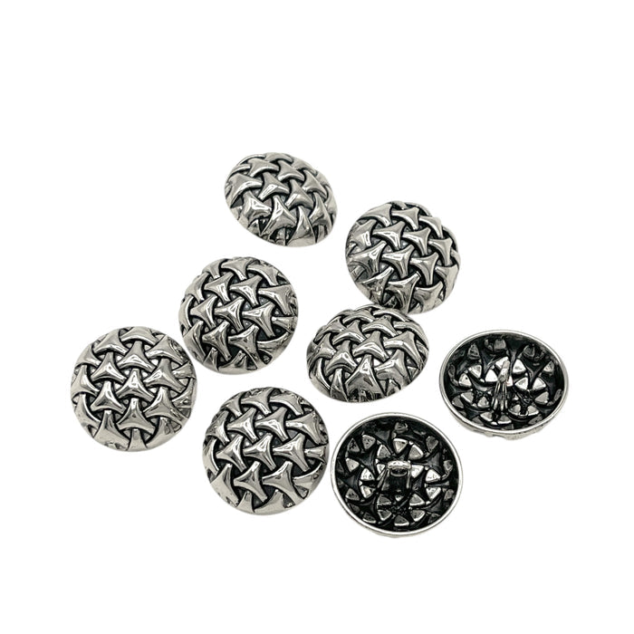 Silver / 23mm(36L) / 50 Buttons