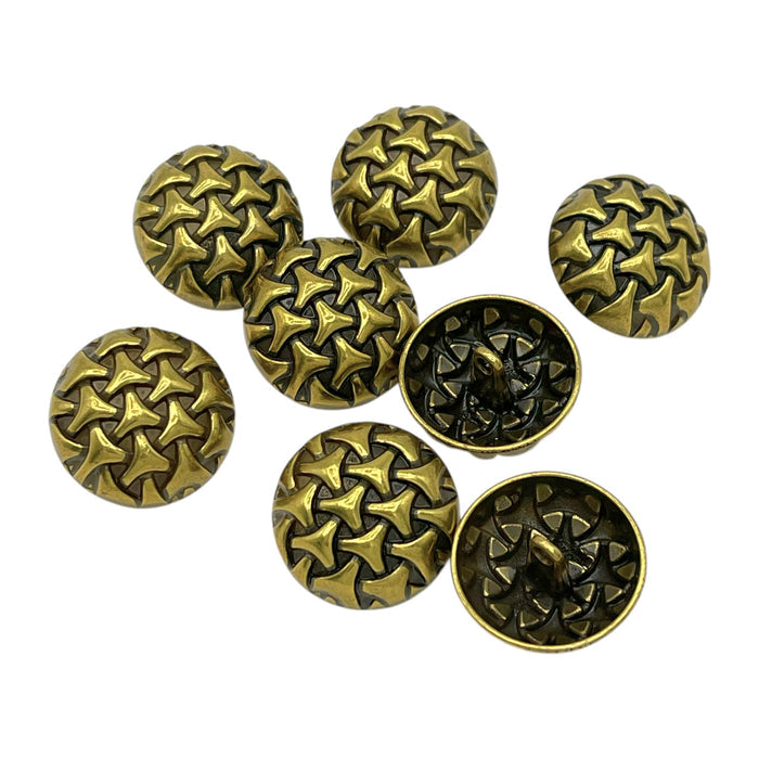 Antique gold / 23mm(36L) / 50 Buttons