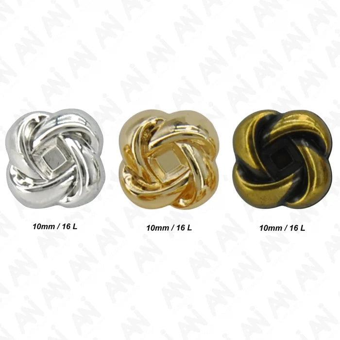 Interlocking Loop Shirt Buttons | 10mm(16L)