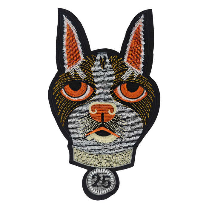 Intricate Dog Face Patch