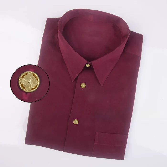 Intricate Line Shirt Button | 11mm(18L)