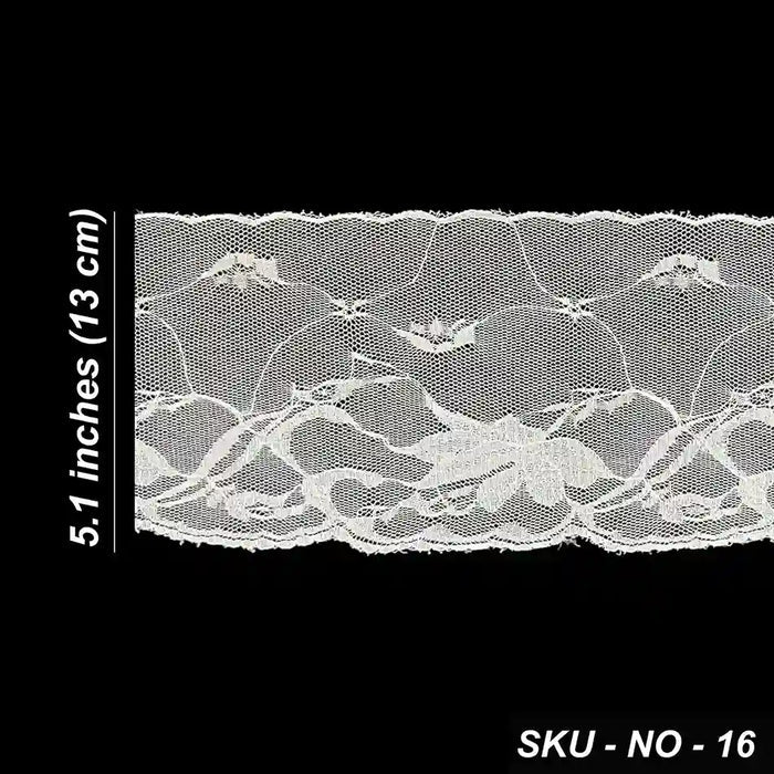 Intricate White Pattern Trim | SKU-16