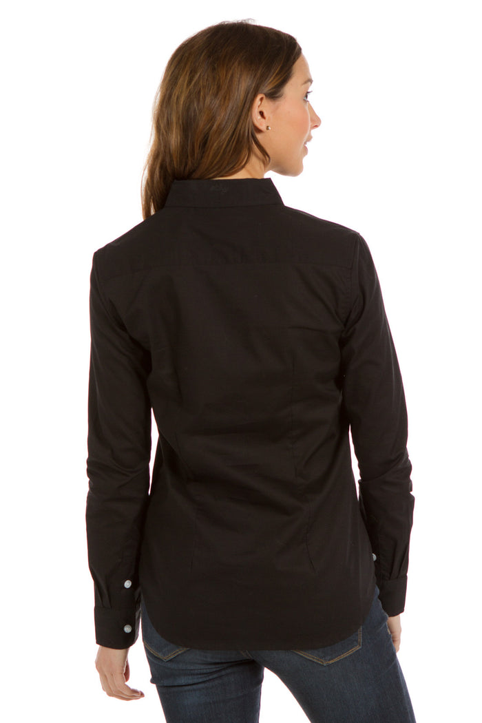 Iris | Women's Button Up Poplin Shirt