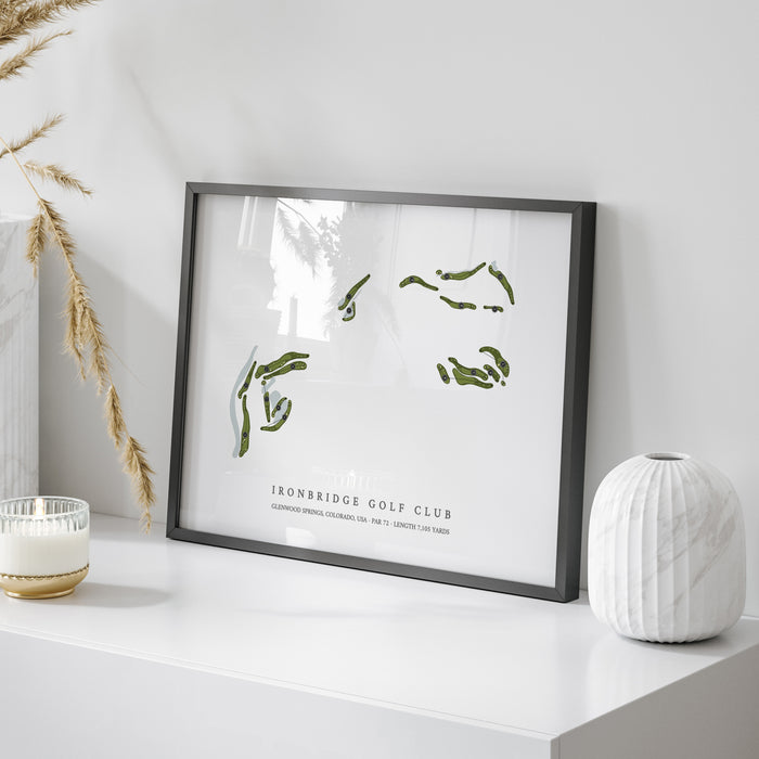 Ironbridge Golf Club | Golf Course Map | On Table