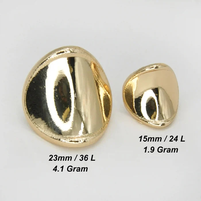 Irregular Loop Design Buttons | 15mm(24L) & 23mm(36L)