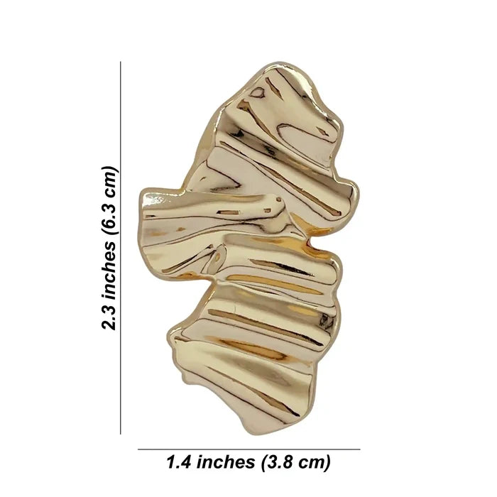 Ani Accessories Irregular Metal Buckle//Button – (XL Size) size written on the white background.