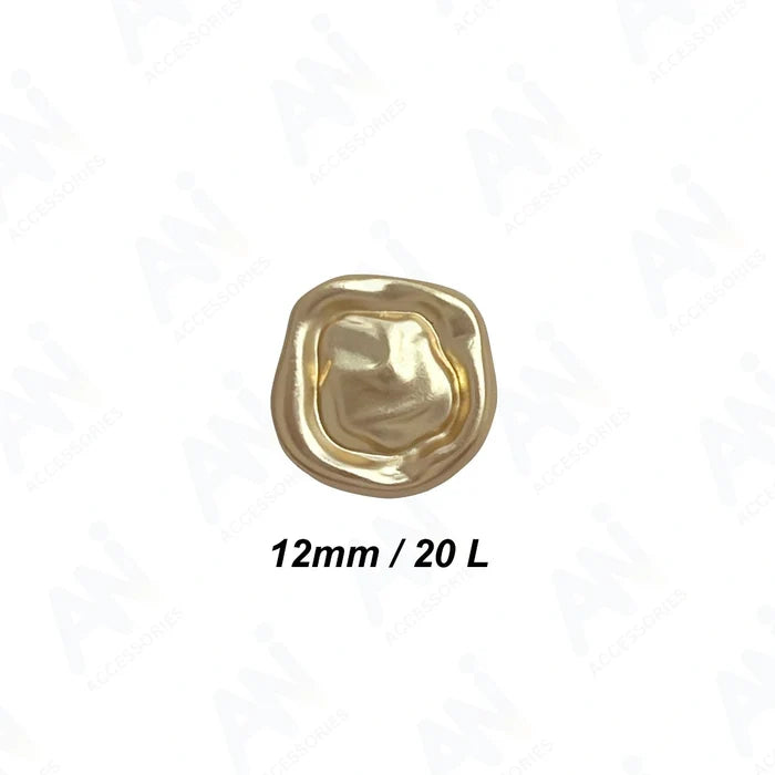 Irregular Shape Metal Button