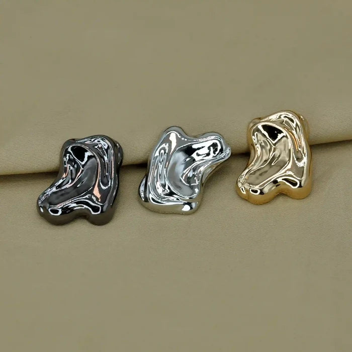Irregular Shape Metal Buttons | 20mm(35L), 24mm(38L) & 38mm(47L)