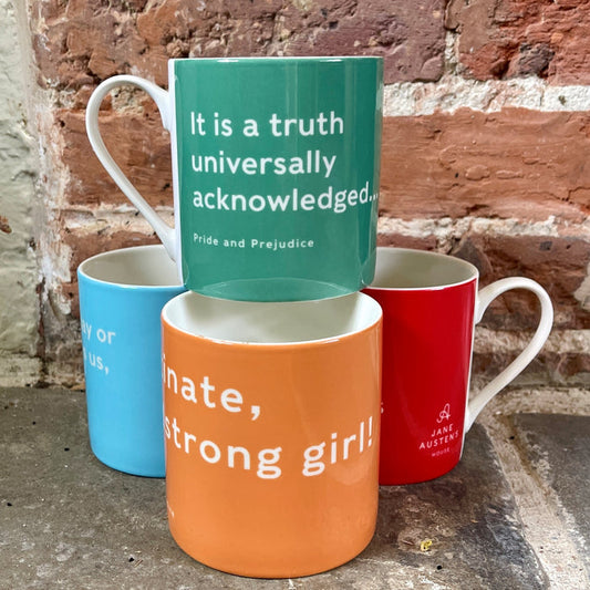 'It is a truth ...' Quote Mug