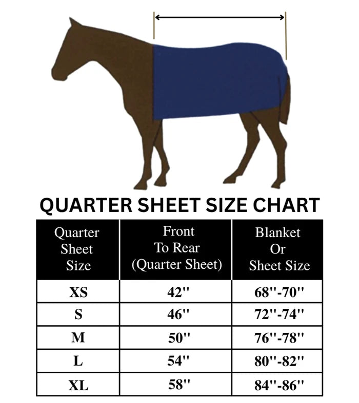 Jacks Coolerfleece Quarter Sheet - Hunter Green w/ Red Trim