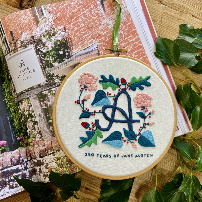Jane Austen's House 250th Anniversary Embroidery Kit - Exclusive