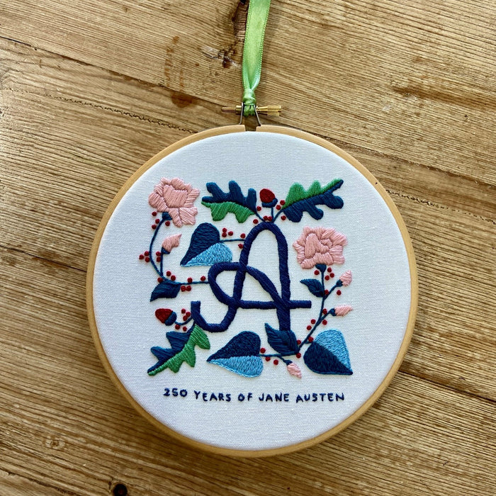 Jane Austen's House 250th Anniversary Embroidery Kit - Exclusive