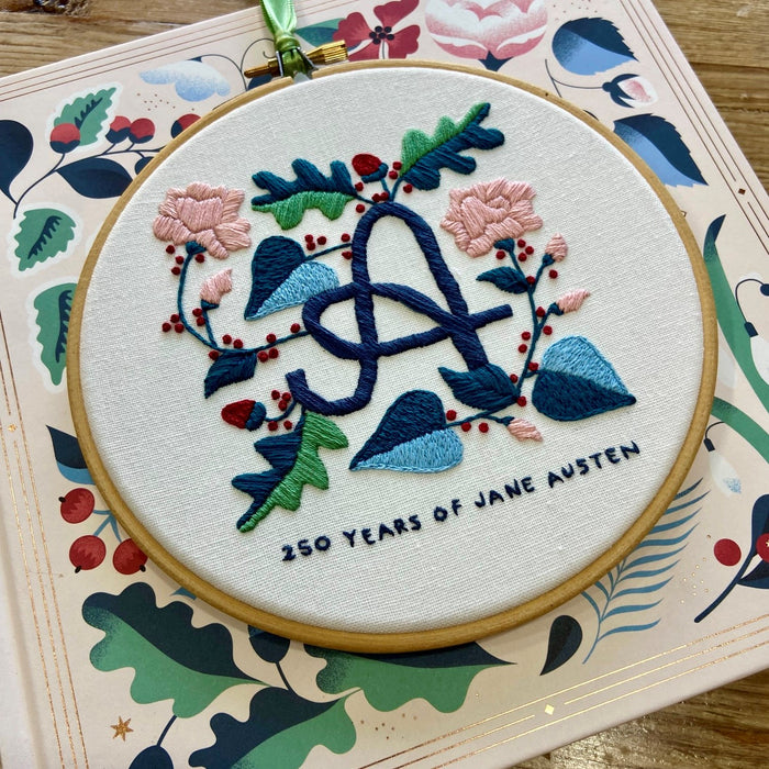 Jane Austen's House 250th Anniversary Embroidery Kit - Exclusive