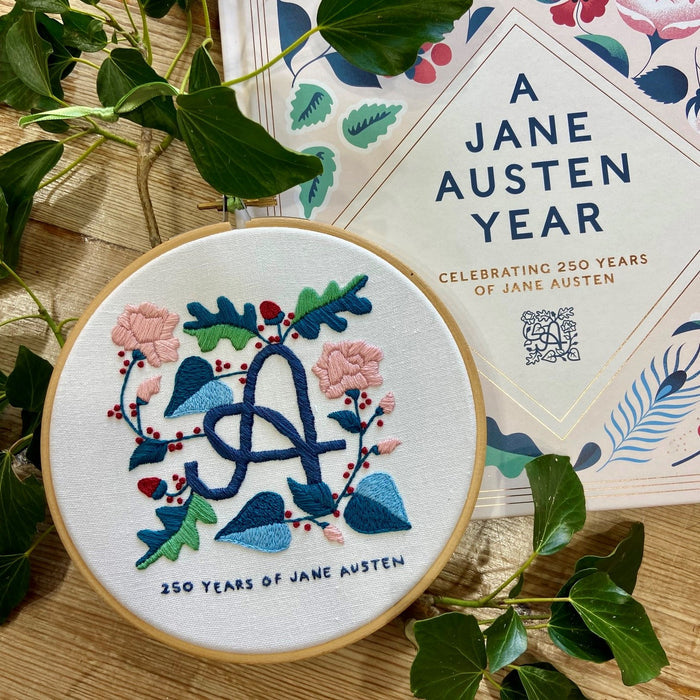 Jane Austen's House 250th Anniversary Embroidery Kit - Exclusive