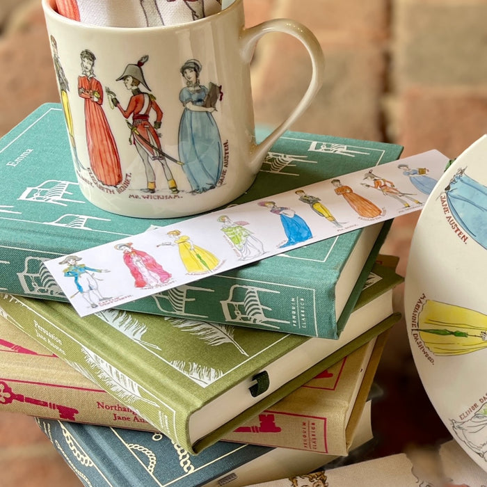 Jane Austen's House Character Bookmarks (Sold in 2's) - Exclusive